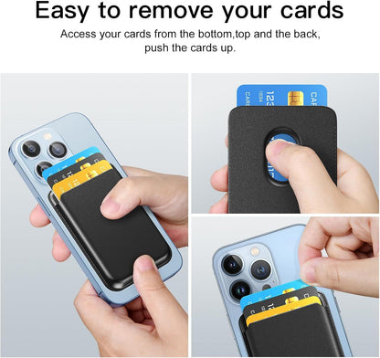 Magnetic Wallet Card Holder for Apple Iphone with Magsafe, Wallet for Iphone 16/