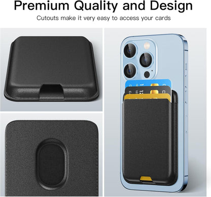 Magnetic Wallet Card Holder for Apple Iphone with Magsafe, Wallet for Iphone 16/